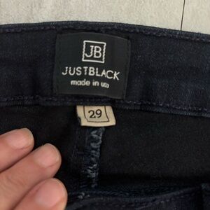 Just Black Women's Dark Blue Boot Cut Jeans